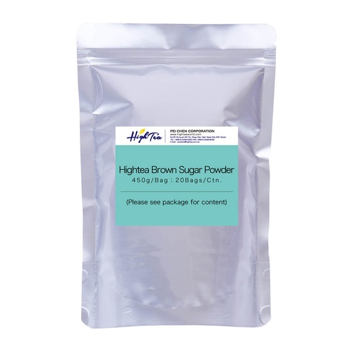 High Tea Brown Sugar Powder, Taiwan - 20x450g