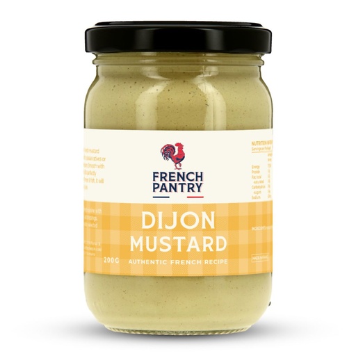 French Pantry Dijon Mustard, France - 12x200g