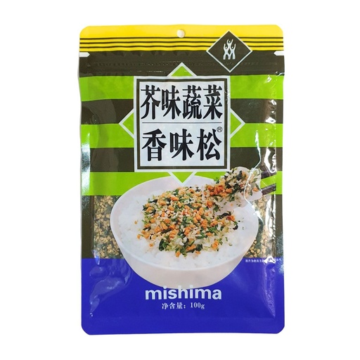 Mishima Wasabi Flavored Furikake, CHN - 15x100g