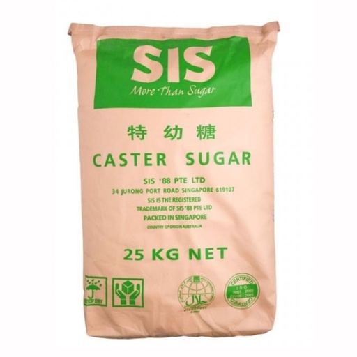 SIS Caster Sugar - 1x25kg