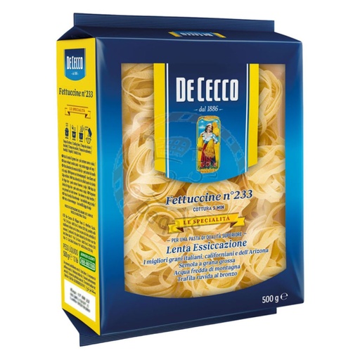 De Cecco Fettuccine Egg Pasta n. 303 (500g) : : Grocery
