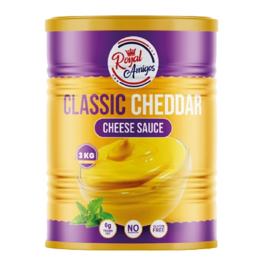 Royal Amigos Classic Cheddar Cheese Sauce - 6x3kg