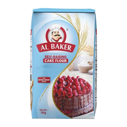 Al Baker Self-Raising Cake Wheat Flour - 10x1kg