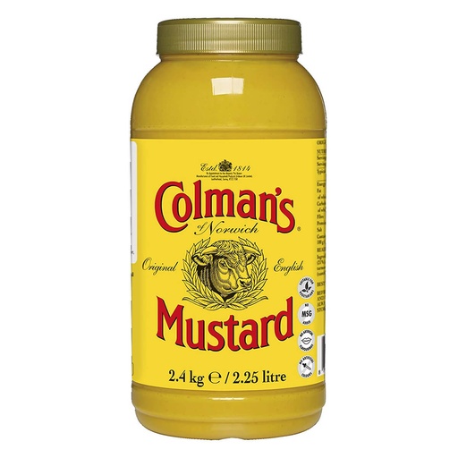 Colman's Mustard Sauce - 2x2.25ltr