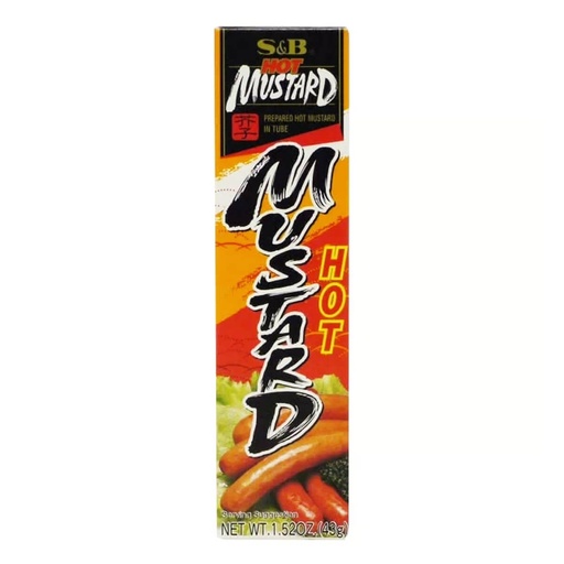 S&B Hot Mustard Paste Neri Karashi, Japan - 100x43g