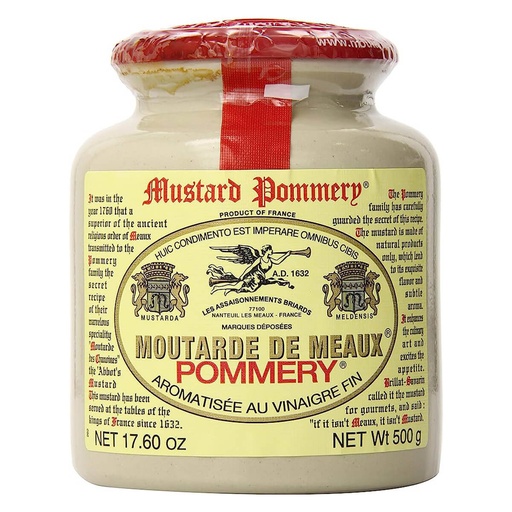 Moutarde Pommery Mustard - 12x500g
