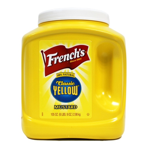 French's Yellow Mustard, USA - 4x105oz
