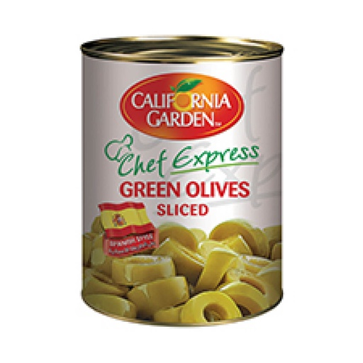California Garden Green Olive, Sliced - 6x3kg