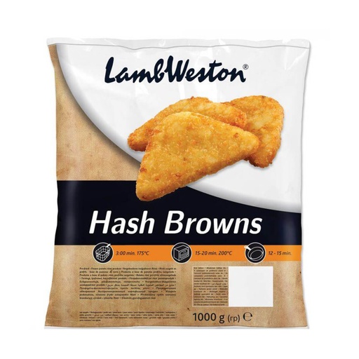 Lamb Weston Potato Hash Browns - 10x1kg