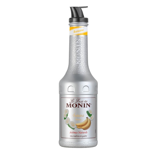 Monin Banana Puree Fruit Mix, France - 4x1ltr