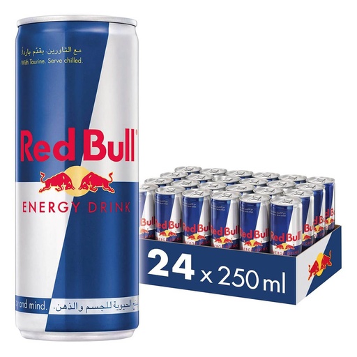 Red Bull Regular Energy Drink - 24x250ml