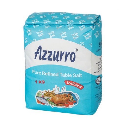 Azzurro Iodized Salt - 12x1kg