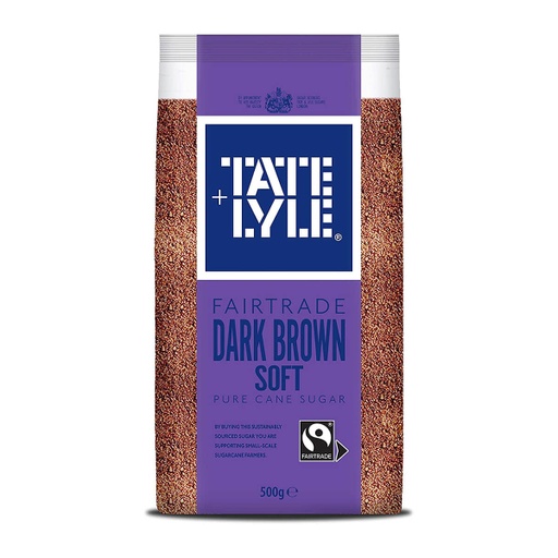 Tate & Lyle Dark Brown Sugar, UK - 10x500g
