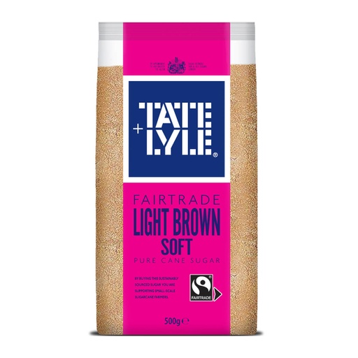 Tate & Lyle Light Brown Sugar, UK - 10x500g