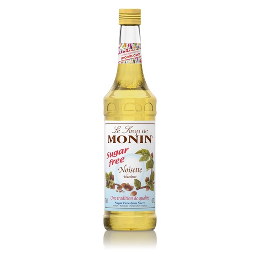 Monin Hazelnut Sugar Free Syrup, France - 6x700ml