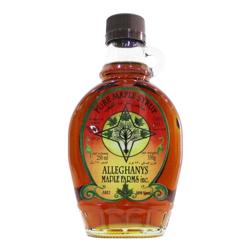 Alleghanys Canadian Maple Syrup - 12x330g