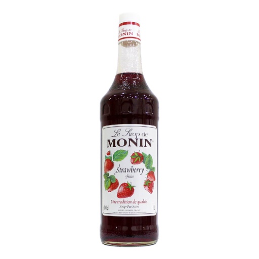 Monin Strawberry Syrup, France - 6x1ltr
