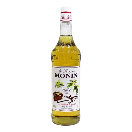 Monin Vanilla Syrup, France - 6x1ltr