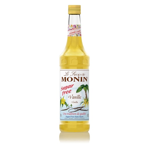 Monin Vanilla Sugar Free Syrup, France - 6x700ml