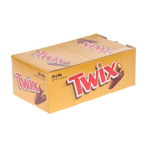 Twix Chocolate Bars - 10x25x50g