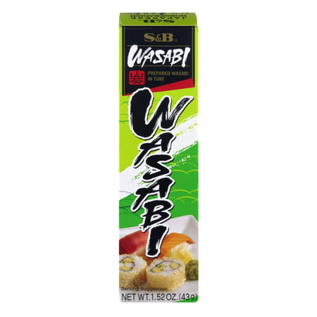 S&B Wasabi Paste in Tube, Japan - 100x43g
