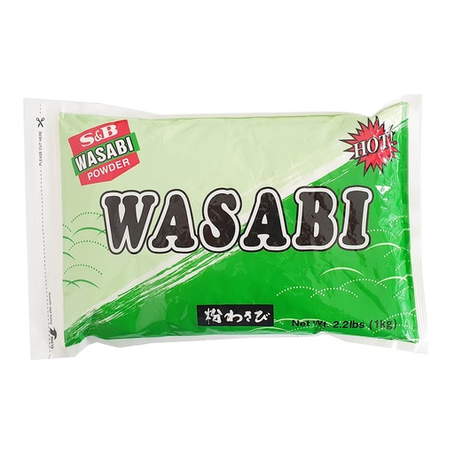 S&B Wasabi Powder, Hot CN - 10x1kg