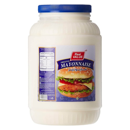 Real Value Mayonnaise Spread - 4x1gal